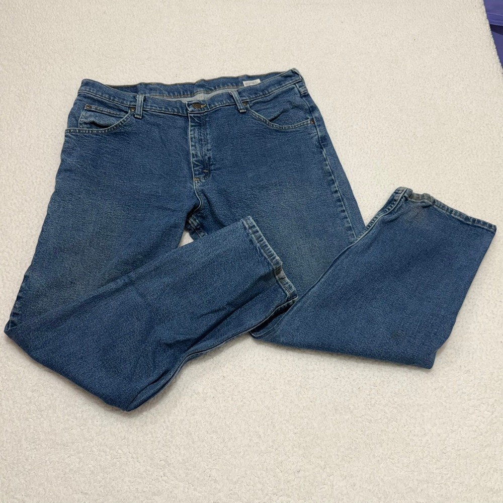 Wrangler Premium Quality Comfort Guaranteed‎ Jeans 38x30 Blue Denim 1097FXVMD